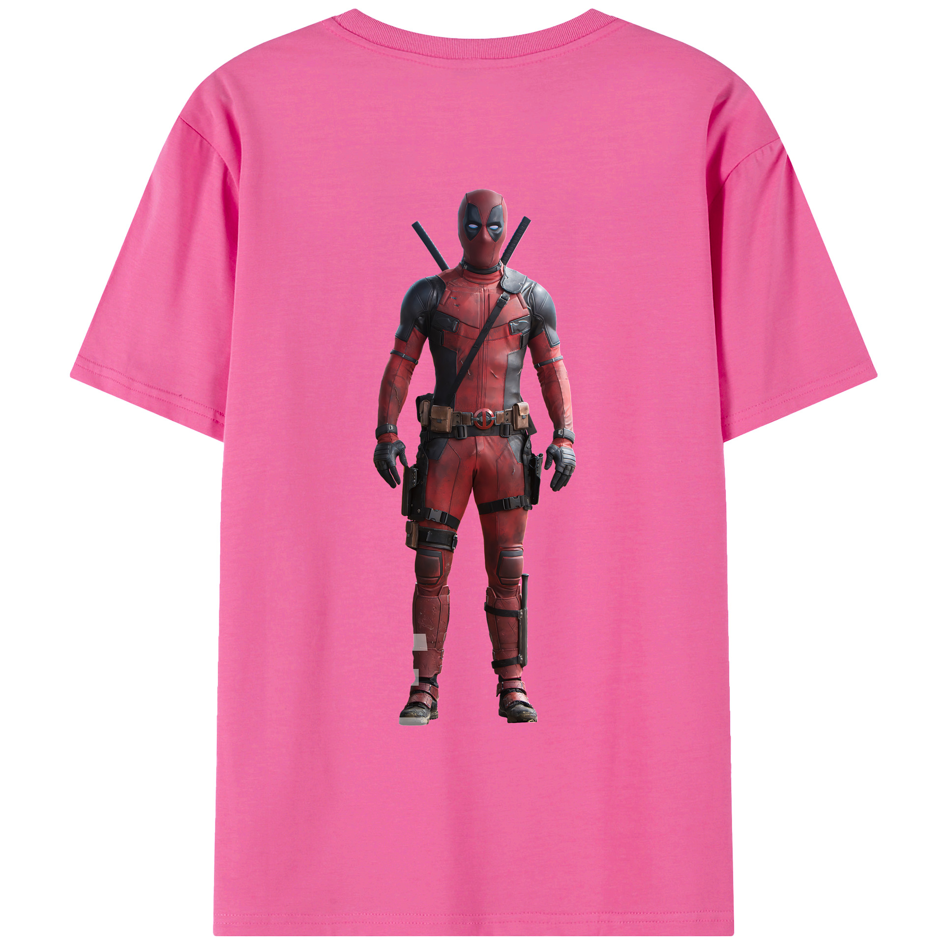 （画像用） Deadpool デッドプール レディース半袖Tシャツ(バックプリント)